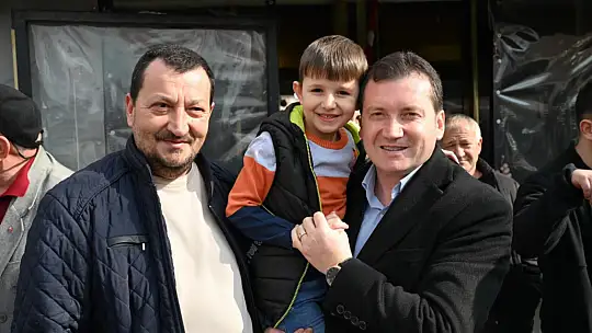 Balcıoğlu'ndan Büyükçavuşlu'ya ziyaret