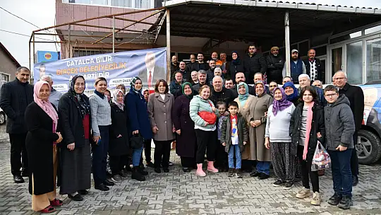 Mesut Üner'e mahalle mitinglerinde yoğun ilgi