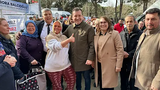 Balcıoğlu, Değirmenköy pazarında vatandaşlarla buluştu