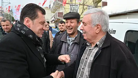 Balcıoğlu'ndan Büyükçavuşlu'ya ziyaret