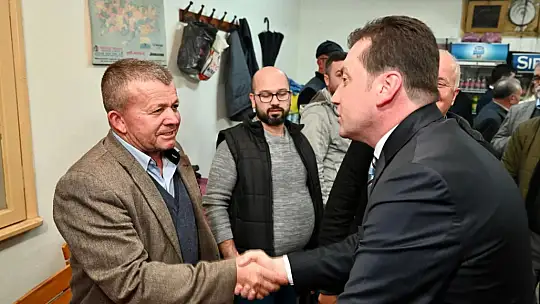 Sayalar mitinginde Balcıoğlu'ndan sıcak mesajlar