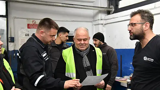 Başkan Üner emekçilerle buluştu