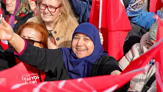 İmamoğlu, Silivri'de miting yaptı