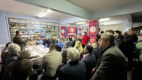Bora Balcıoğlu ve ekibi, Silivri Öz Zonguldaklılar Derneği'ni ziyaret etti