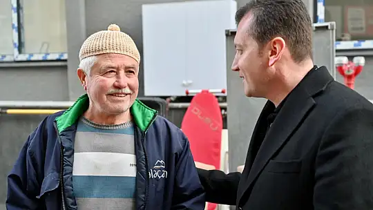 Bora Balcıoğlu Gümüşyaka'da saha çalışmalarını gerçekleştirdi