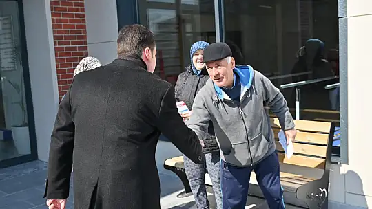 Balcıoğlu, Engelsiz Yaşam ve Eğitim Merkezini ziyaret etti