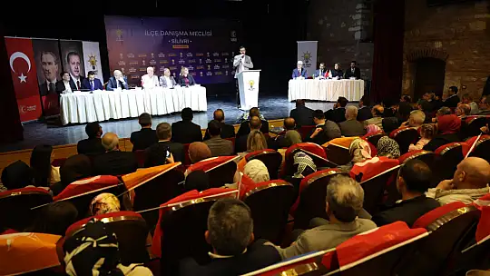 AK Parti Silivri Danışma Meclisi'nde Gençlik ve Teşkilat Vurgusu