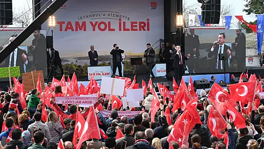 İmamoğlu, Silivri'de miting yaptı