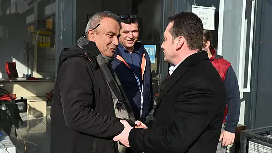 Bora Balcıoğlu, Kiptaş'ta esnaf ve vatandaşla buluştu