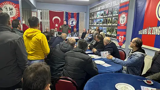 Bora Balcıoğlu ve ekibi, Silivri Öz Zonguldaklılar Derneği'ni ziyaret etti