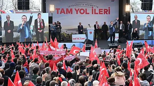 İmamoğlu, Silivri'de miting yaptı