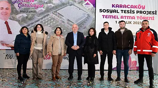 Karacaköy Sosyal Tesisleri temel atma töreni dualarla gerçekleşti