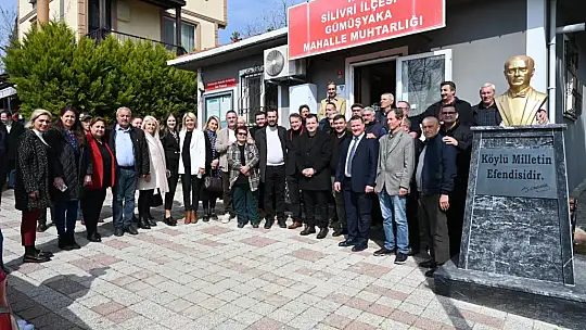 Bora Balcıoğlu Gümüşyaka'da saha çalışmalarını gerçekleştirdi