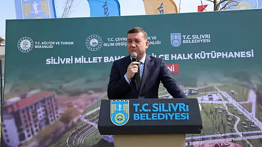Silivri'de Milletin Bahçesi milletle birlikte hizmete açıldı