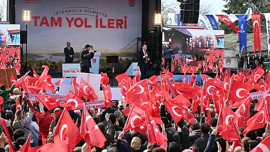 İmamoğlu, Silivri'de miting yaptı