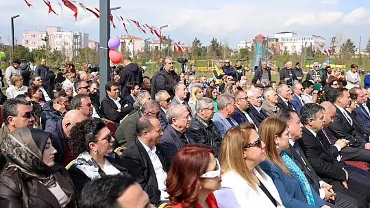 Silivri'de Milletin Bahçesi milletle birlikte hizmete açıldı