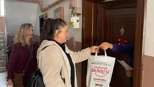 CHP'li kadınlar saha çalışmalarını sürdürüyor