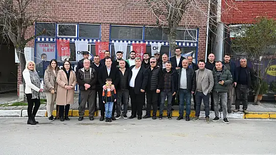 Balcıoğlu'ndan Büyükçavuşlu'ya ziyaret