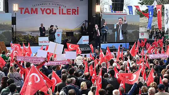İmamoğlu, Silivri'de miting yaptı