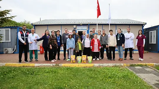 Özel bireyler Küçük Hayvan Rehabilitasyon Merkezini ziyaret etti