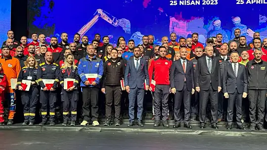 SAK ekipleri devlet üstün fedakârlık Madalyası'na layık görüldü