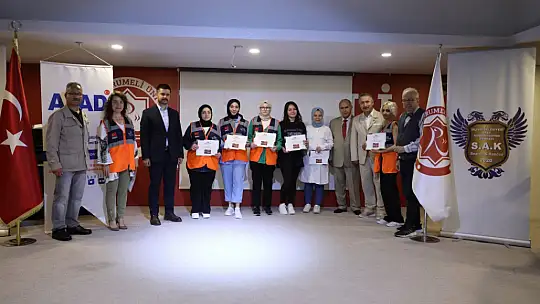 Silivri sak ekipleri afad gönüllüsü yetiştirmeye devam ediyor