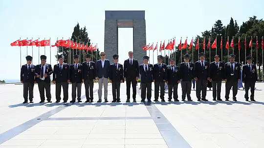 Silivrili Kıbrıs Gazileri Şehitler diyarı Çanakkale'yi gezdi