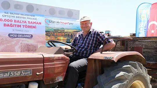 Silivri belediyesinden üreticilere 2,5 milyon tl'lik saman desteği