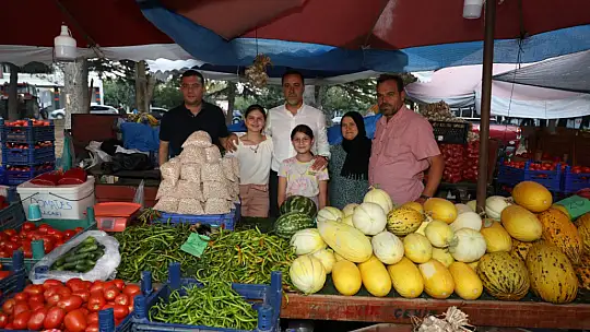 Silivri Değirmenköy'de domatesler yarıştı