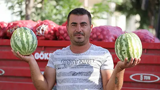 Silivri Kadıköy'de karpuzlar yarıştı