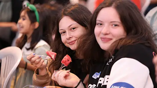 Silivri Kadıköy'de karpuzlar yarıştı