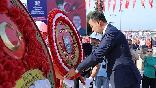 SİLİVRİ'DE 30 AĞUSTOS ZAFER BAYRAMI COŞKUSU YAŞANDI