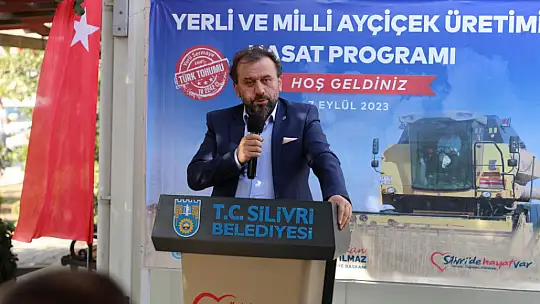 Başkan Yılmaz Milli Ayçiçek Hasadında Konuştu: 'Hayaldi Gerçek Oldu'