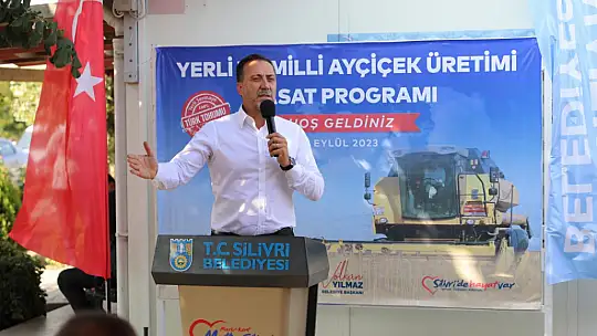 Başkan Yılmaz Milli Ayçiçek Hasadında Konuştu: 'Hayaldi Gerçek Oldu'