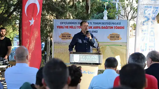 Yılmaz: 'İstanbul'un en büyük çiftçisi Silivri belediyesidir'