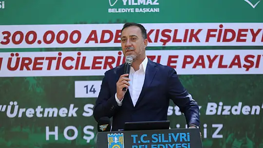 Silivri belediyesinden kadın üreticilere 300.000 fide
