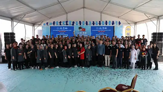 Ayfar Mesleki Ve Teknik Anadolu Lisesine görkemli temel atma töreni