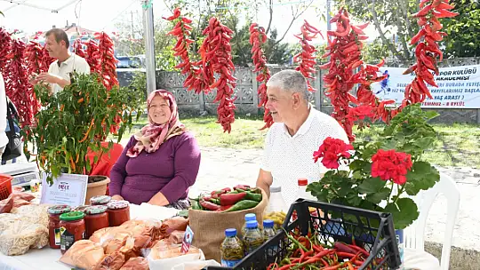 Sayalar'da hem biber hem hizmet şenliği