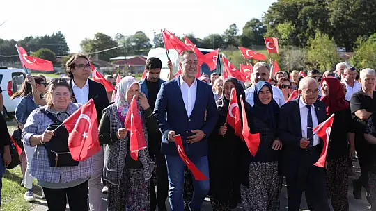 Sayalar'da hem biber hem hizmet şenliği