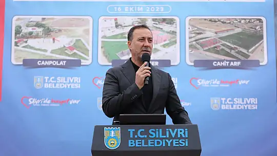 Gümüşyaka'da 3 parkın toplu açılış töreni gerçekleşti