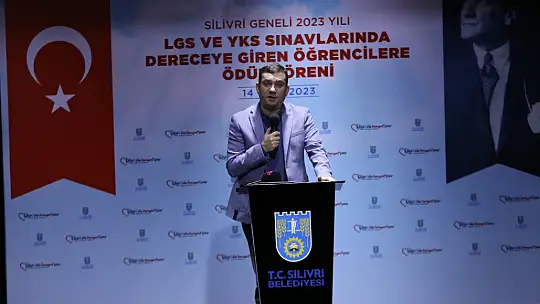 Silivri Belediyesinden YKS ve LGS'de dereceye giren öğrencilere ödül