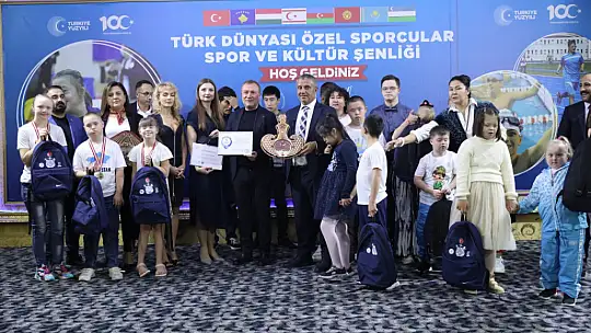Türk Dünyası Özel Sporcular Şenliği Silivri'de gerçekleşti
