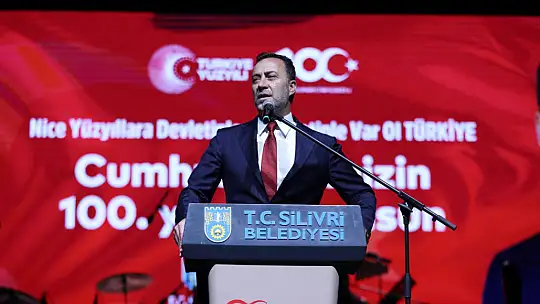 Cumhuriyet kutlamalarının coşkusu Silivri'den yankılandı