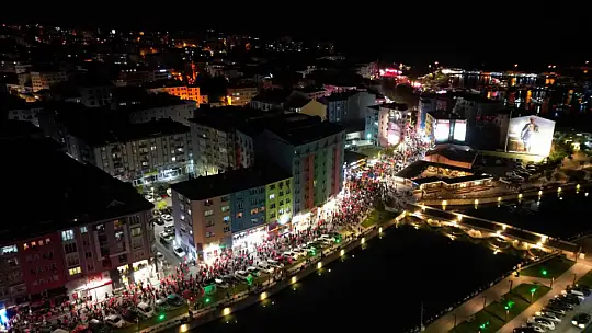 Cumhuriyet kutlamalarının coşkusu Silivri'den yankılandı