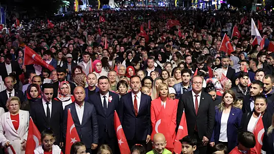 Cumhuriyet kutlamalarının coşkusu Silivri'den yankılandı