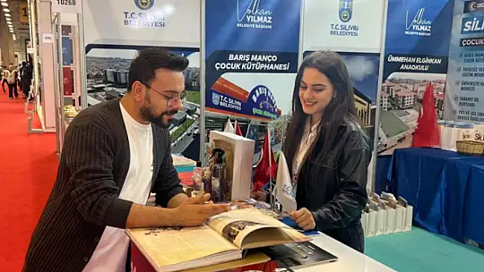 Silivri Belediyesi 40. Tüyap Kitap Fuarında yoğun ilgi görüyor