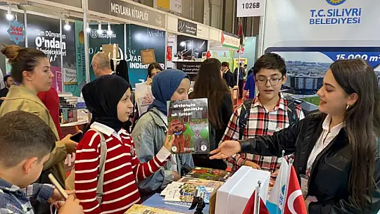 Silivri Belediyesi 40. Tüyap Kitap Fuarında yoğun ilgi görüyor