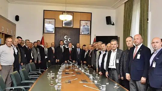 Başkan Yılmaz Muhtarlar ile Ankara mesaisi yaptı