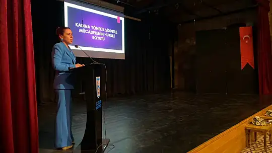 SİLİVRİ'DE KADINA YÖNELİK ŞİDDETE HAYIR KONULU PANEL DÜZENLENDİ