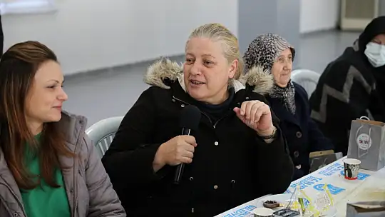Başkan Yılmaz Akören'de kadınlarla buluştu